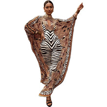 Load image into Gallery viewer, Zebra Warrior Fashion Gown
