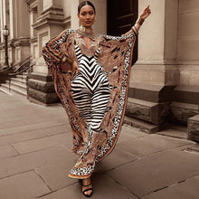 Load image into Gallery viewer, Zebra Warrior Fashion Gown
