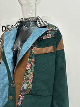 Load image into Gallery viewer, Corduroy Garden Fashion Jacket
