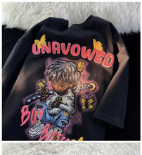 Load image into Gallery viewer, Unavowed Boy Butterfly Samurai Warrior, Blade of Truth Collector Tshirt
