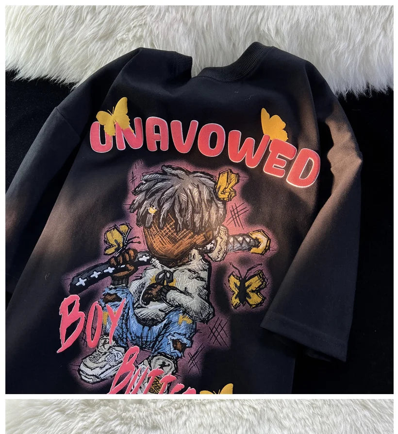 Unavowed Boy Butterfly Samurai Warrior, Blade of Truth Collector Tshirt