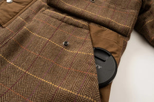 F. Bentley Plaid Fashion Coat