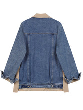 Load image into Gallery viewer, Ciara Fashion Denim Blazer Jacket
