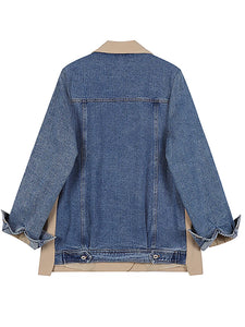 Ciara Fashion Denim Blazer Jacket