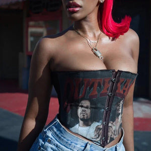 Outkast Corset Fashion Vest