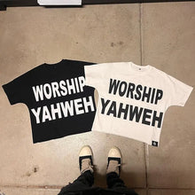 Load image into Gallery viewer, Worship Yahweh Tshirt
