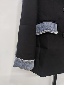 Ciara Fashion Denim Blazer Jacket