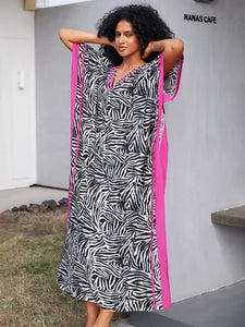 Nile Judah Zebra Fashion Gown