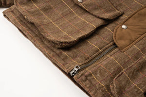 F. Bentley Plaid Fashion Coat