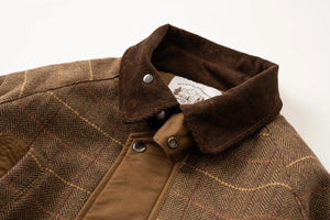 F. Bentley Plaid Fashion Coat