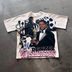 Denzel King Of Hollywood Tribute Tshirt