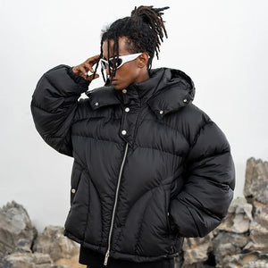 Halsted Puffer Coat With Hood