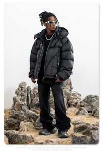 Halsted Puffer Coat With Hood