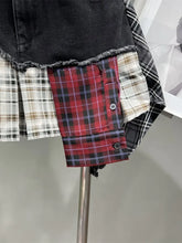 Load image into Gallery viewer, Saved By The Belle 90&#39;s Flannel Mini Skirt
