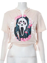 Load image into Gallery viewer, Scream Sidney Fashion Crop Tee
