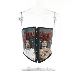 Outkast Corset Fashion Vest