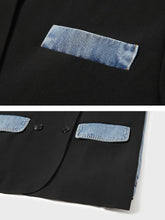 Load image into Gallery viewer, Ciara Fashion Denim Blazer Jacket
