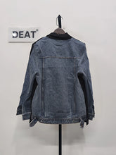 Load image into Gallery viewer, Ciara Fashion Denim Blazer Jacket
