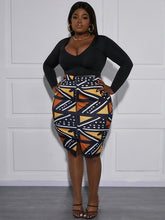 Load image into Gallery viewer, Paige Fashion Curve Skirt
