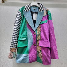 Load image into Gallery viewer, Corduroy Garden Fashion Jacket
