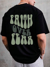 Load image into Gallery viewer, Faith Over Fear Strength In Truth Tshirt
