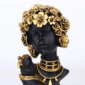 Madame O'Zelle 25-Inch Judah Decor Bust