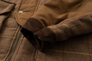 F. Bentley Plaid Fashion Coat