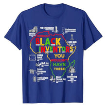 Load image into Gallery viewer, Black Inventions You Need To Know Tshirt
