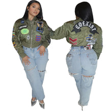 Load image into Gallery viewer, CoExist Judah Bomber Jacket
