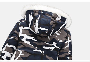 119th and Western Fashion Camo Parka