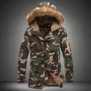 119th and Western Fashion Camo Parka