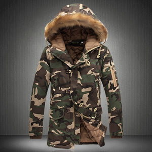 119th and Western Fashion Camo Parka