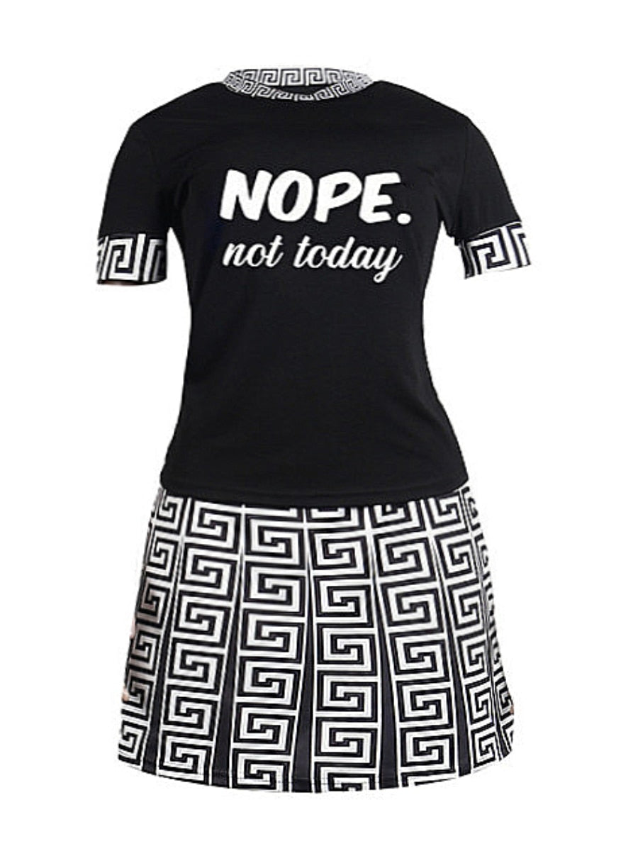 Nope Cheerleader Fashion Set
