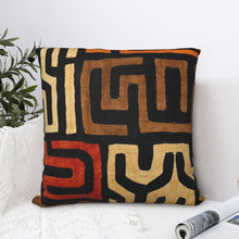 Load image into Gallery viewer, Judah Tribal Maze Pillow Cover
