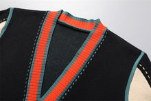 Load image into Gallery viewer, F. Bentley Fashion Wool Cardigan
