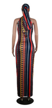 Load image into Gallery viewer, Bodysilk Diva Dress With Matching Headscarf
