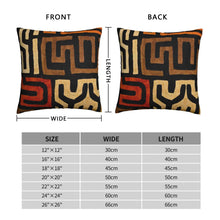 Load image into Gallery viewer, Judah Tribal Maze Pillow Cover
