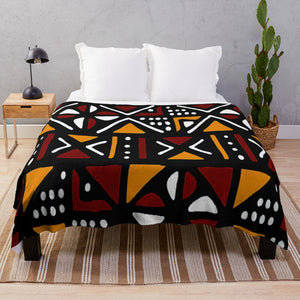 Judah Tribe Plush Throw Cover