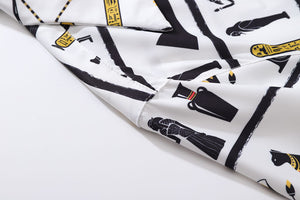 Hieroglyph Pharaoh Fashion Shirt
