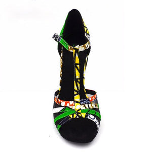 Afro-Salsa Professional Ballroom Dancing Shoes