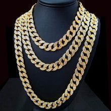 Load image into Gallery viewer, Cuban Chain (Gold or Silver Plated)
