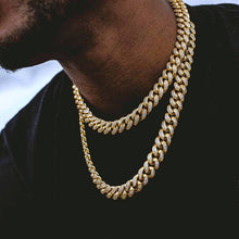 Load image into Gallery viewer, Cuban Chain (Gold or Silver Plated)
