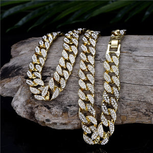 Cuban Chain (Gold or Silver Plated)