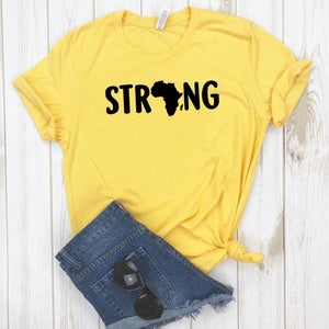 Strong Bloodlines Africa Tshirt