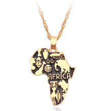 Load image into Gallery viewer, 18K Gold Plated Motherland Necklace Collection
