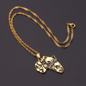 18K Gold Plated Motherland Necklace Collection