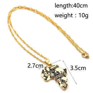 18K Gold Plated Motherland Necklace Collection