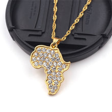 Load image into Gallery viewer, 24K Gold Plated Motherland Necklace Collection
