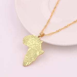 24K Gold Plated Motherland Necklace Collection