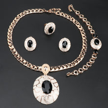 Load image into Gallery viewer, Faberge Jewelry Set (Gold or Silver Plated)
